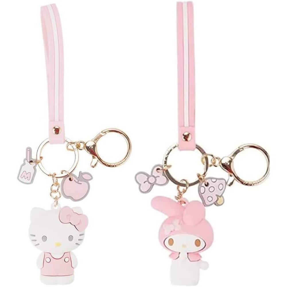 Durable Anime Keychains: Cinnamoroll & Friends - Perfect For Women’s Accessories